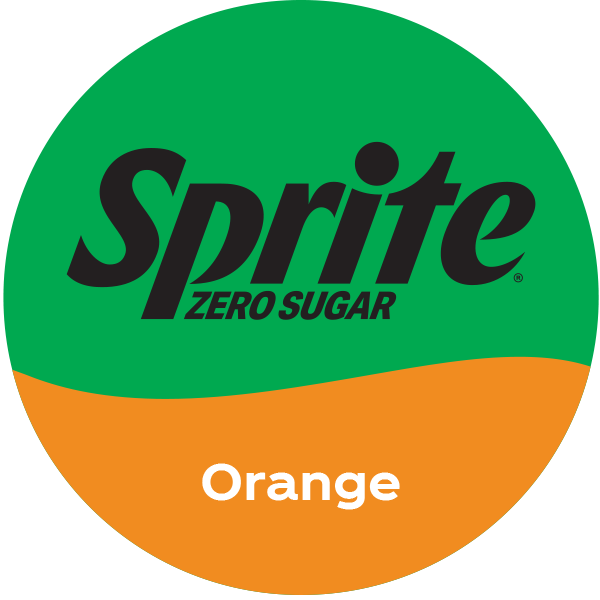 Sprite Zero With Orange